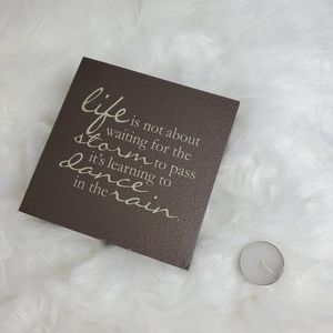 6x6 tea light candle holder